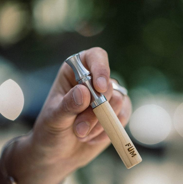 FÜM Prominent - Flavored Air Device Kit - Maple/Stainless Steel - The Society