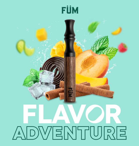 FÜM Solano - Flavored Air Device - Walnut/Onyx Black - The Society