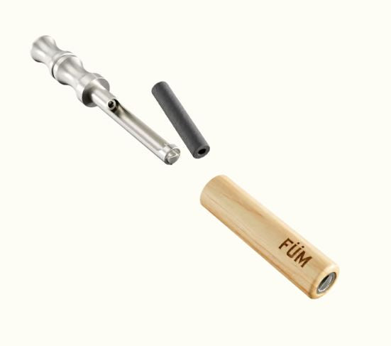 FÜM Prominent - Flavored Air Device Kit - Maple/Stainless Steel - The Society