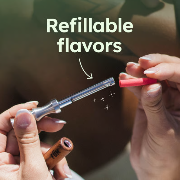 FÜM Solano - Flavored Air Device - Walnut/Onyx Black - The Society