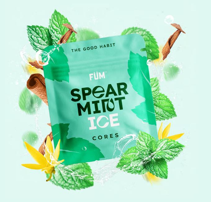 FUM - Flavored Air Cores - 3ct - Spearmint Ice - The Society