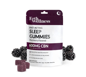 Erth Wellness - CBN Gummies - Sleepy Blackberry 600mg