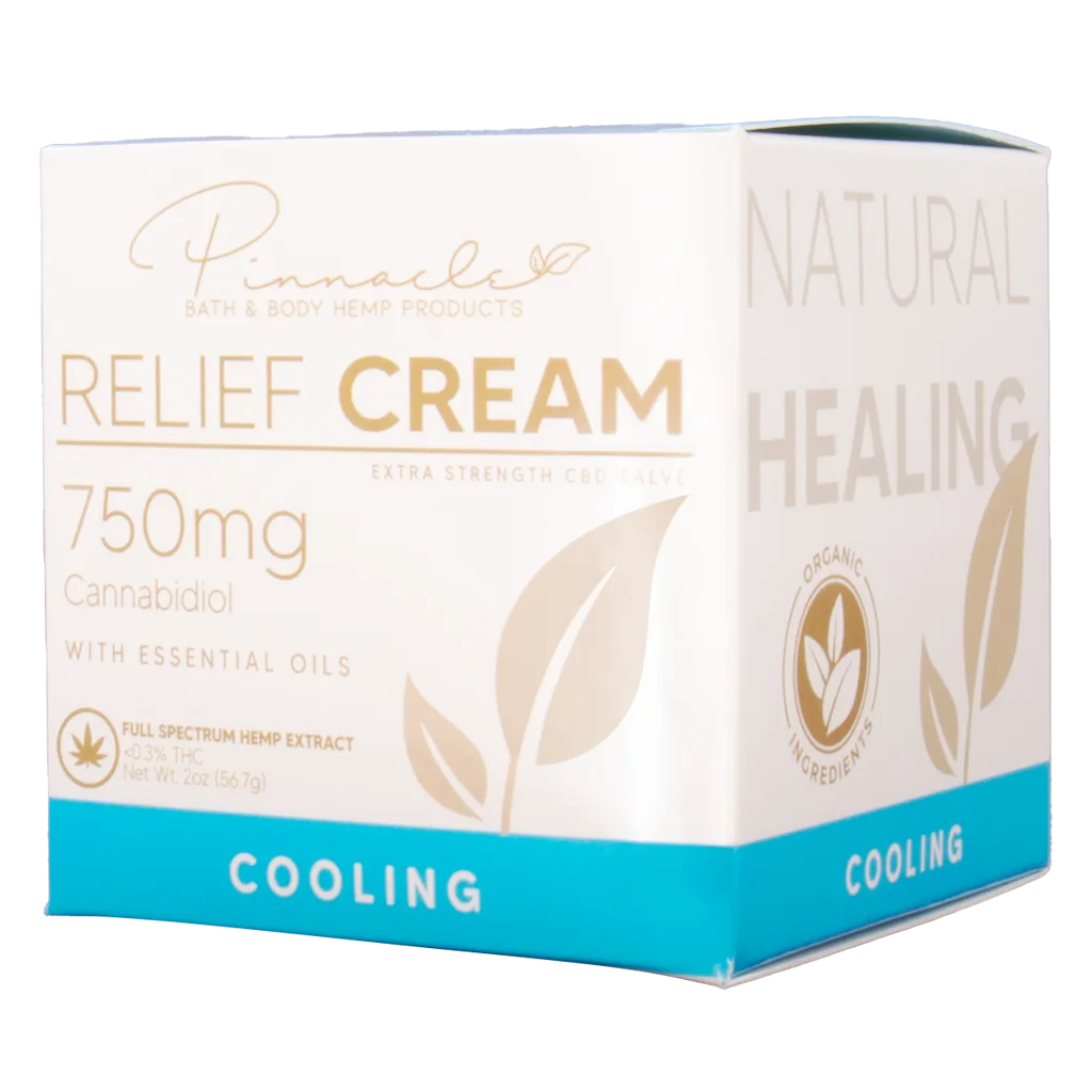Pinnacle Hemp - Cooling Relief Cream - 750mg CBD - The Society