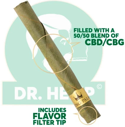 Dr. Hemp - 2 Pack CBD + CBG Palm Rolls - 2 GMS - Assorted Prerolls - The Society