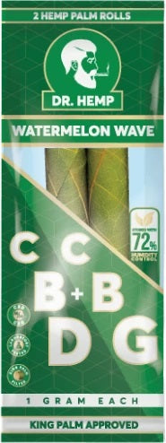 Dr. Hemp - 2 Pack CBD + CBG Palm Rolls - 2 GMS - Assorted Prerolls - The Society