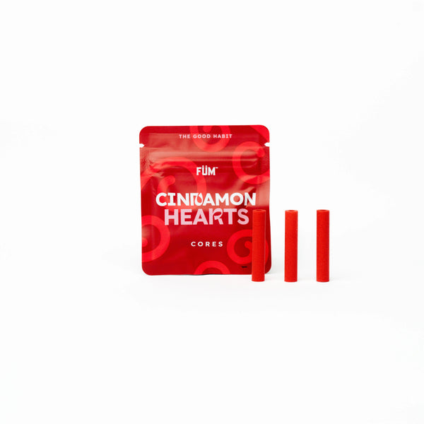 FÜM - Flavored Air Cores - 3ct -  Cinnamon Hearts