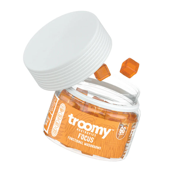 Troomy NooTropics Functional Mushroom Gummies - 60 Count - Assorted - The Society