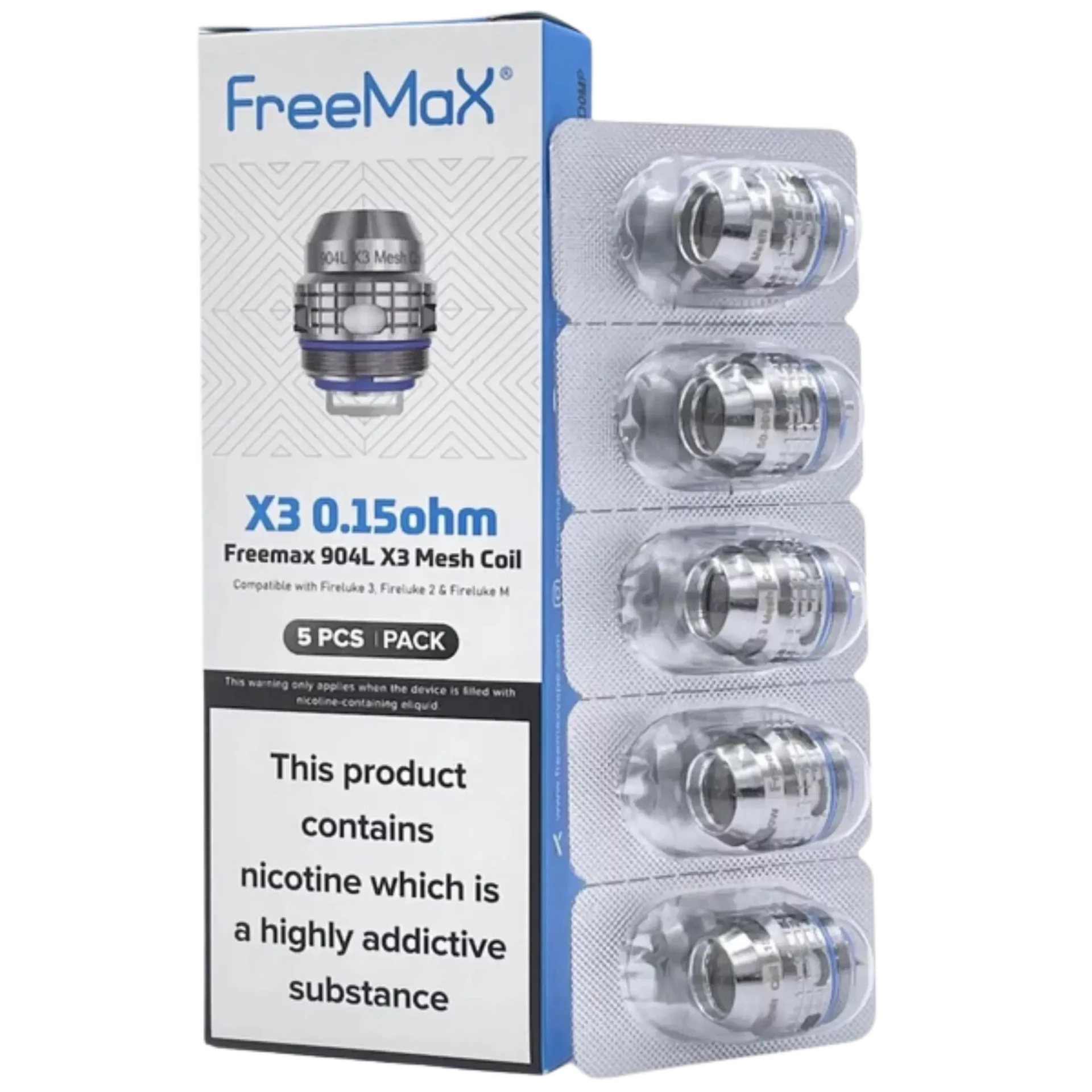 Freemax X3 0.15ohm - The Society
