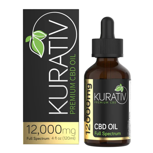 Kurativ - Full Spectrum CBD Oil 12000mg - The Society