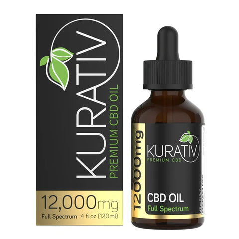 Kurativ - Full Spectrum CBD Oil 12000mg - The Society