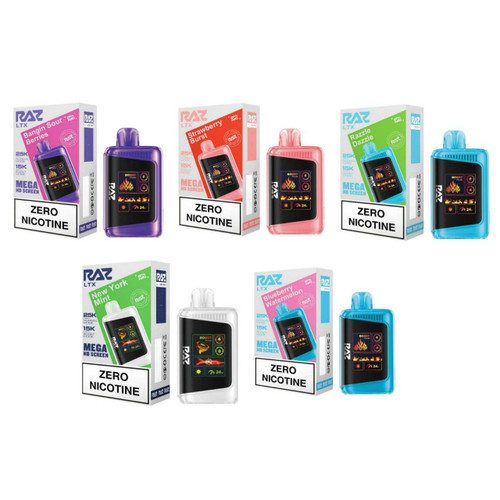 Geek Vape Raz LTX 25K Puff Zero Nicotine Disposable - The Society