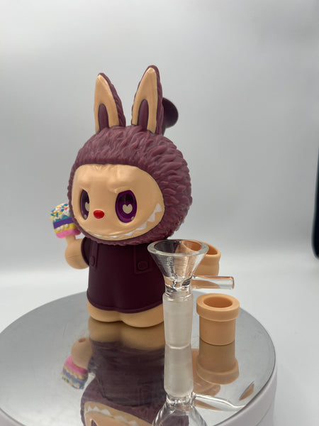 The Monsters doll Labubong Ice Cream Hard Plastic water vase bong - The Society