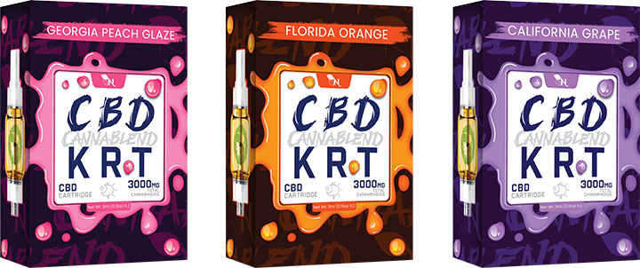 A GIFT FROM NATURE CBD KRT 3ML - 3000MG CBD Cartridge - The Society