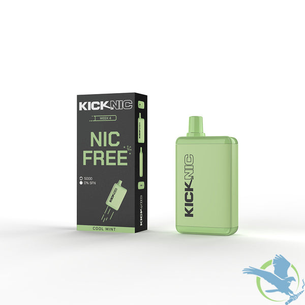 KickNic 5K 9ML SFN Nicotine Free Disposable Vape Devices - 4 Devices - The Society