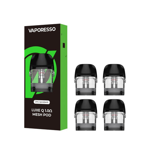 Vaporesso Luxe Q 1.0Ω Mesh Pods (4pcs) - The Society