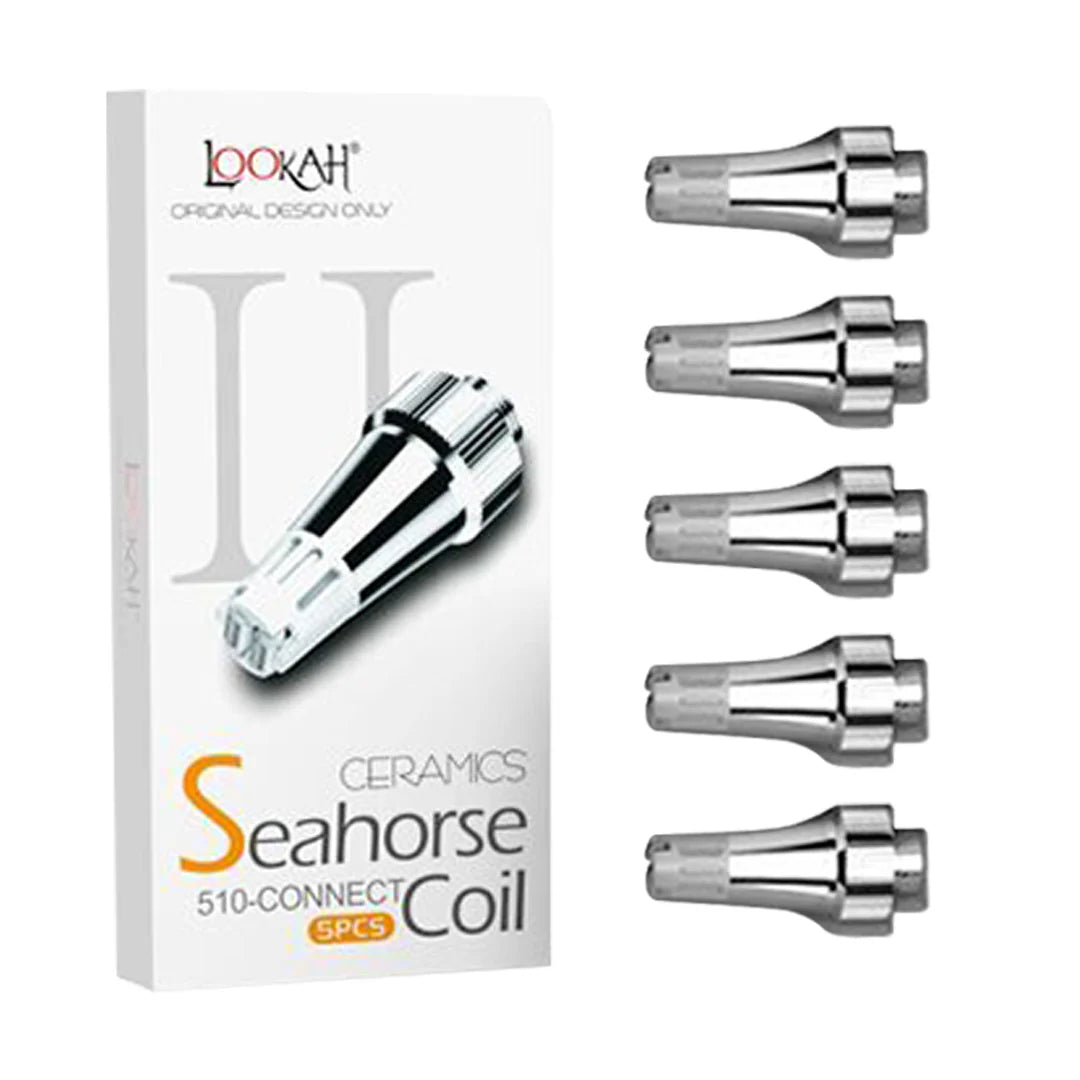 Lookah Seahorse 510 Thread Ceramic (Coils)(5-Pack) - Type II - The Society