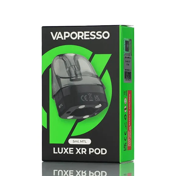 Vaporesso Luxe XR Pod- (2-Pack)- MTL, GTX Coil Compatibility - The Society