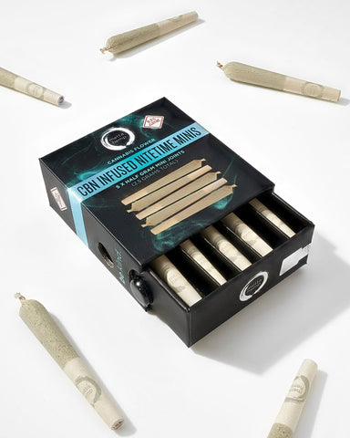 Metta Hemp Company- CBN Infused Nitetime Mini Joints 5pk - The Society