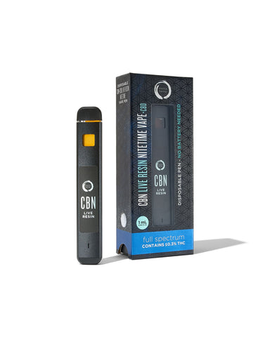 Metta Hemp Company- CBN Nitetime Disposable Live Resin Vape Pen Full-Spectrum - The Society