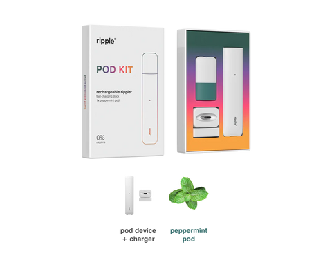 Ripple+ Pod Kit with Peppermint Pod