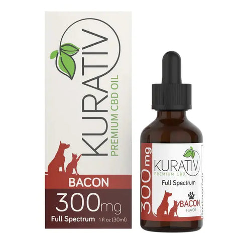 Kurativ - Pet CBD Oil 300mg - Available in Multiple Flavors - The Society