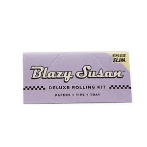 Blazy Susan - Deluxe Rolling Kit - Papers, Tips, & Tray - King Size Slim - The Society