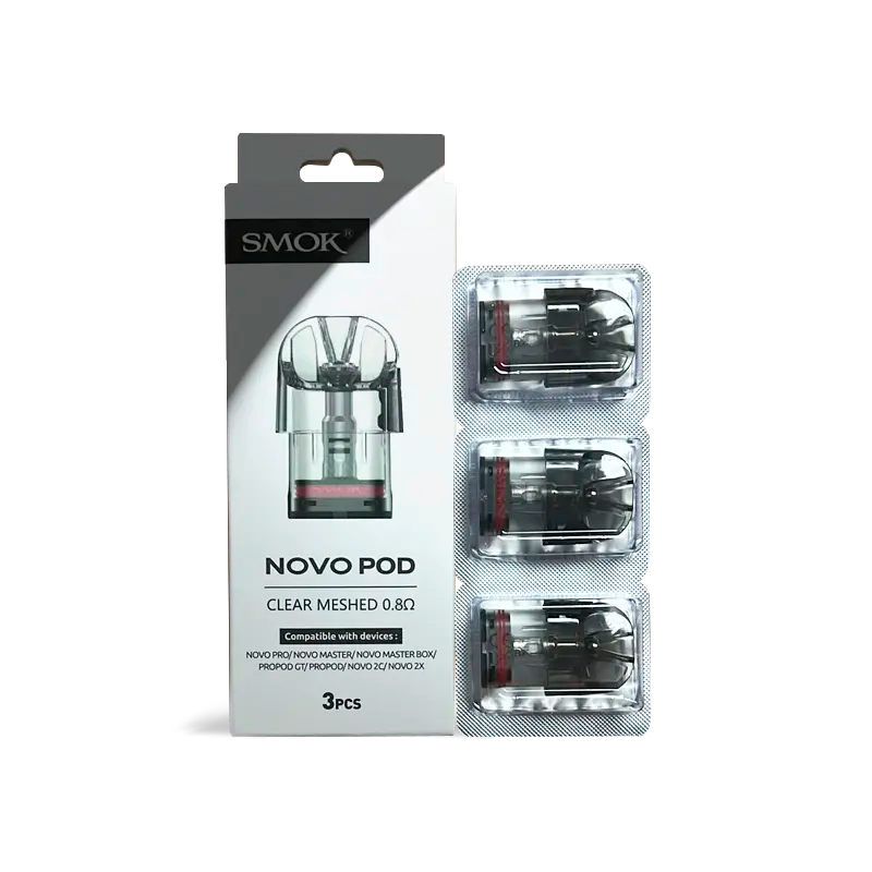 SMOK Novo Pods Clear- 0.8 - The Society