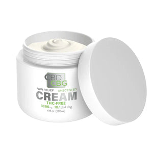 Kurativ - THC-Free 3300mg CBG Cream - Unscented and Cooling - The Society
