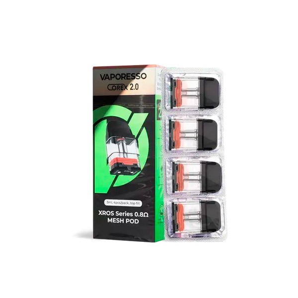 Vaporesso Xros 0.4 Ohm Pod (4pk)- 3mL - The Society