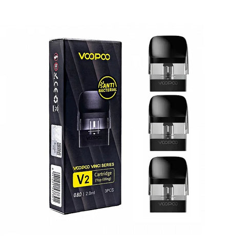 VINCI Series V2 Pod 2ML Cartridge (Compatible with Drag Nano 2 Device) - The Society