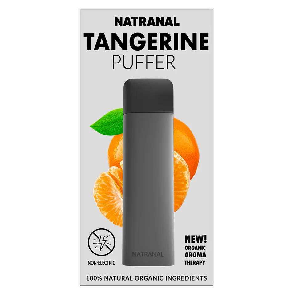 Natranal Organic Tangerine Aromatherapy Puffer Inhaler - The Society 