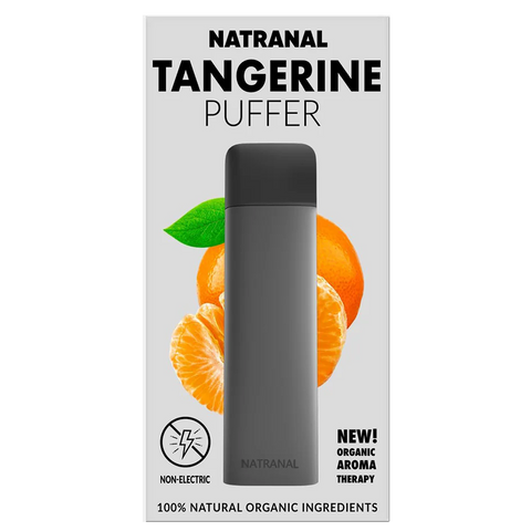 Natranal Organic Tangerine Aromatherapy Puffer Inhaler - The Society 