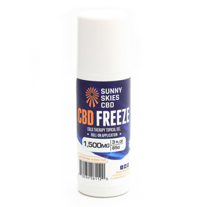 Sunny Skies CBD- CBD Freeze Roll-On 1,500mg - The Society 