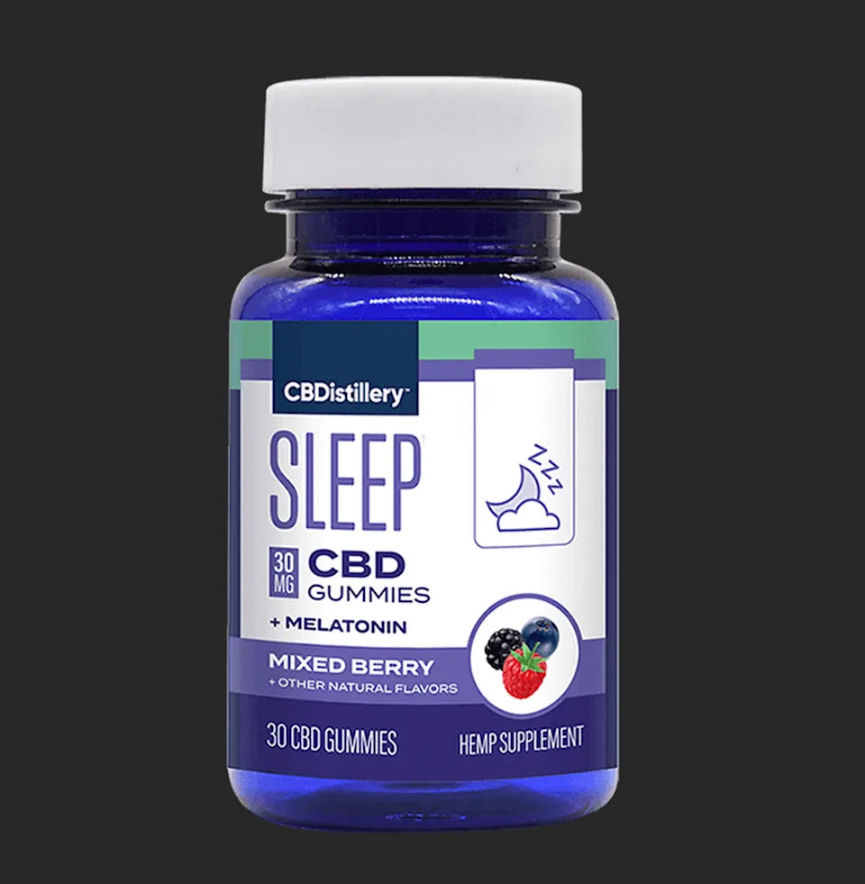 CBDistillery Sleep CBD Gummies - Mixed Berry 900mg - The Society