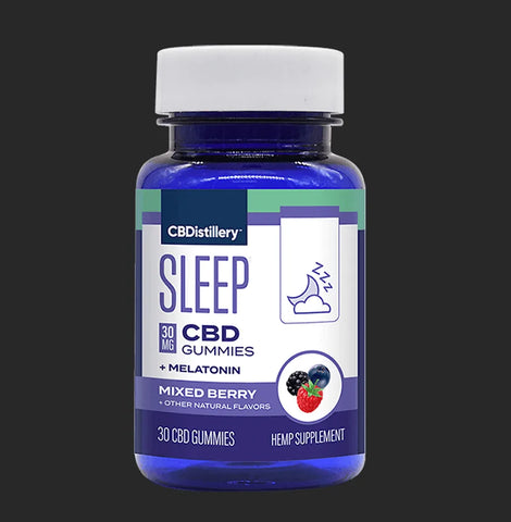 CBDistillery Sleep CBD Gummies - Mixed Berry 900mg - The Society