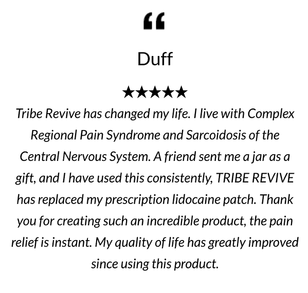 Tribe revive- CBD Pain Relief Cream - Travel size - The Society 