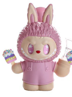 The Monsters doll Labubong Ice Cream Hard Plastic water vase bong - The Society