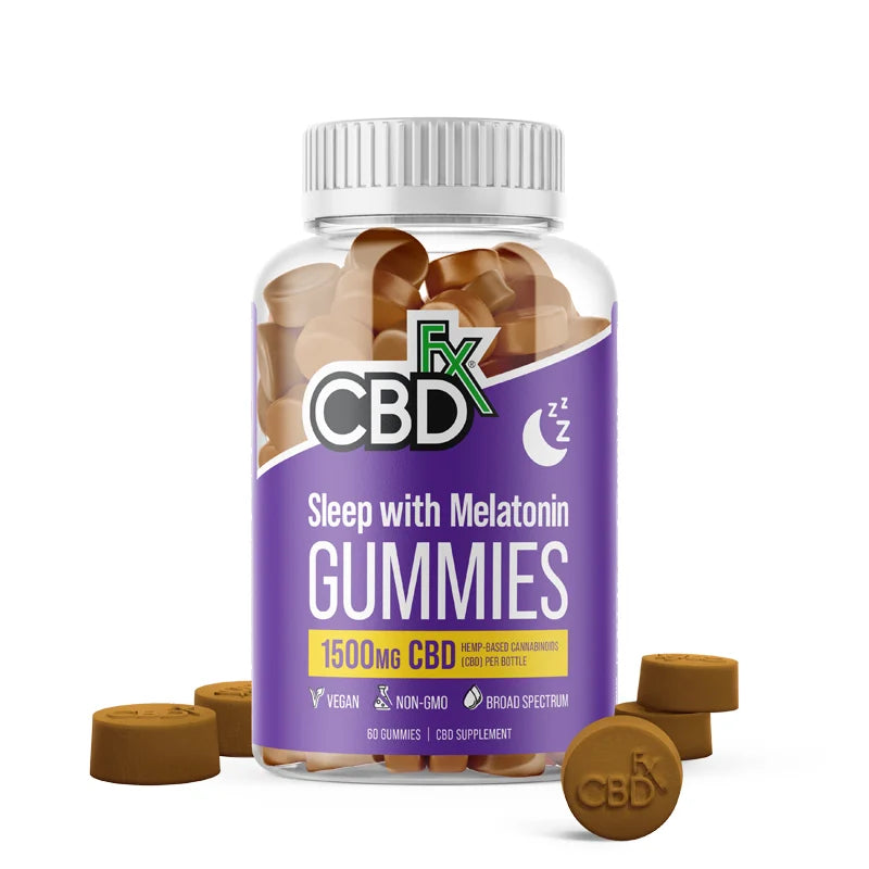 CBD Gummies for Sleep with Melatonin 1500–3000mg - The Society