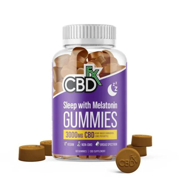 CBD Gummies for Sleep with Melatonin 1500–3000mg - The Society