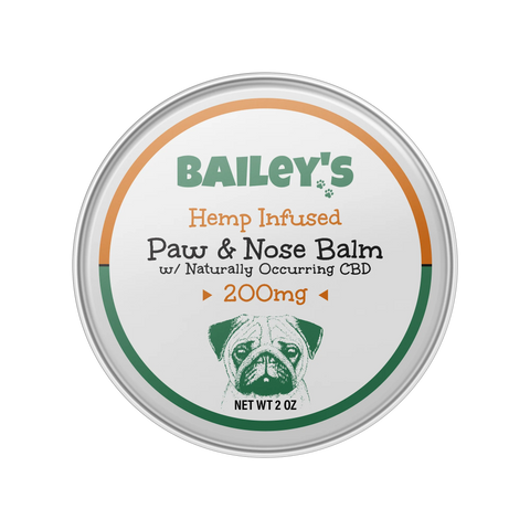 Bailey's CBD Infused Paw & Nose Balm 200mg - The Society 