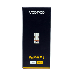 Voopoo PnP-VM3 0.45ohm Coils (5pk) - The Society 