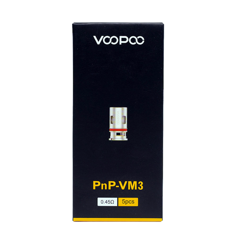 Voopoo PnP-VM3 0.45ohm Coils (5pk) - The Society 