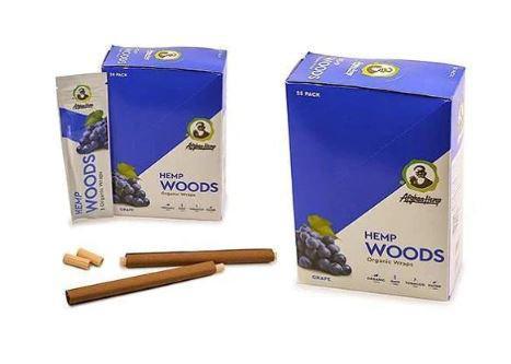 Afghan Hemp Blunt Wraps Hemp Woods - Grape - The Society 