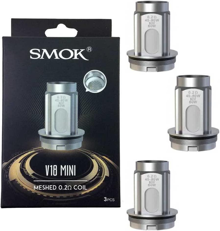 Smok V18 Mini Coil - Dual Mesh 0.20 ohm - The Society 