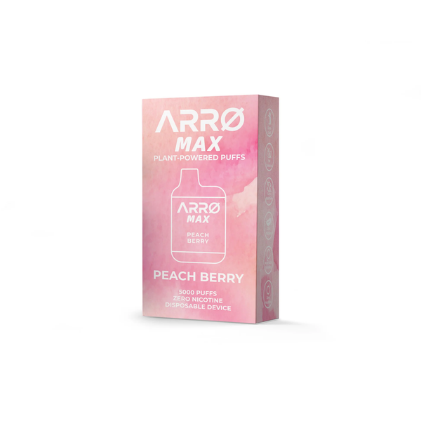 ARRO Max- Zero nicotine 5,000 Puffs- Various - The Society 