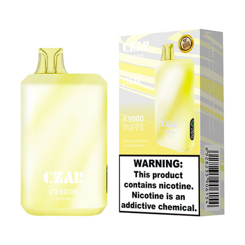 CZAR- CZ9000 Disposable - Clear - The Society 