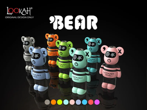 Lookah Bear 510 Thread Vape Battery - Assorted - The Society 