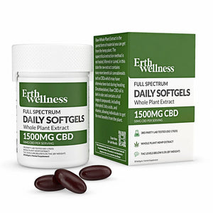 Full Spectrum Daily Softgels with Whole Plant Extract - 1500mg - The Society