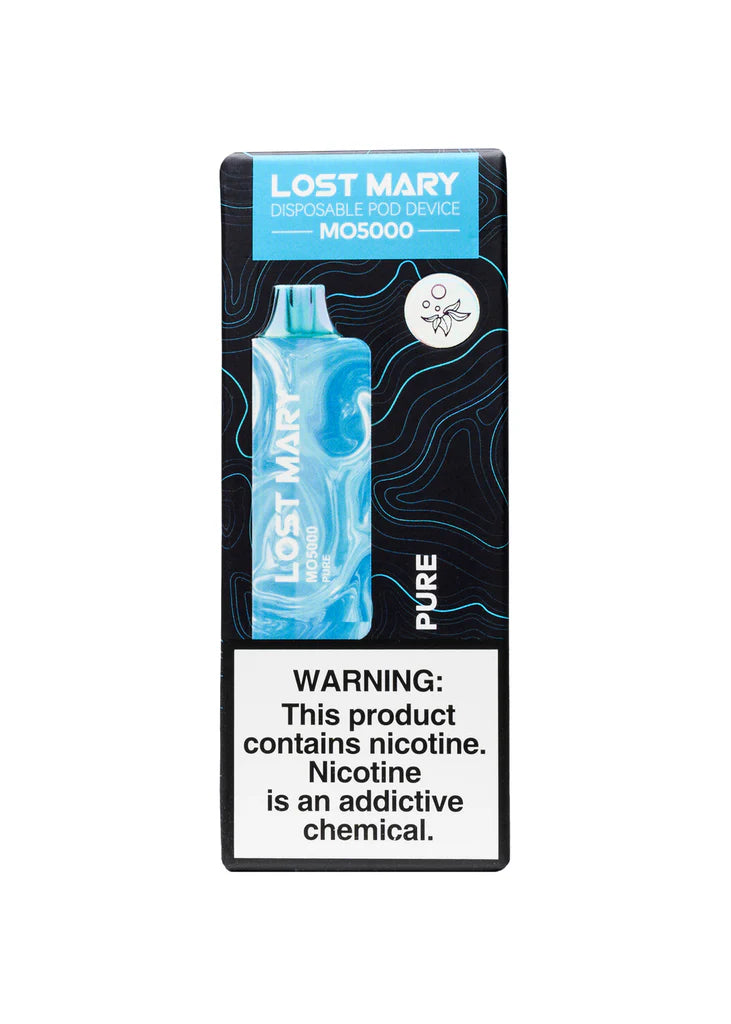 Lost Mary- MO5000 disposable - Pure (Clear) - The Society