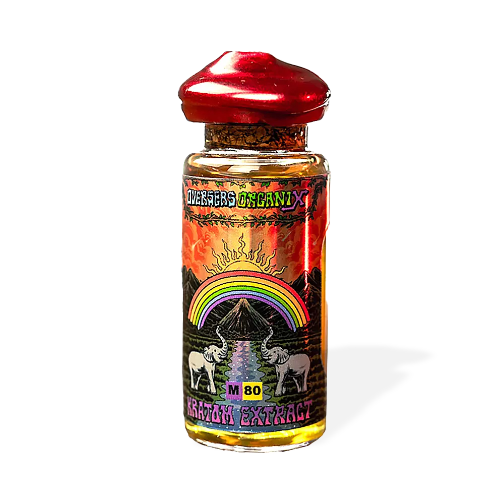 Overseas Organix - M80 kratom extract shot - The Society